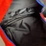 United Colors of Benetton Colorblock Backpack Red & Blue Image 6