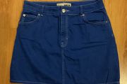 Top Shop Denim Mini Skirts size 12