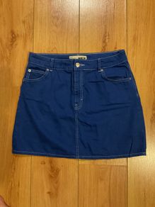 Top Shop Denim Mini Skirts size 12