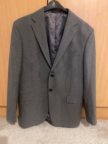 DKNY Men Grey Suit