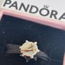 Pandora Two Tone Drummer Charm with 14k Gold Drum Sticks Image 2