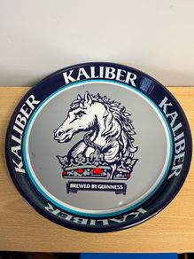 Vintage Kaliber advertising pub tray