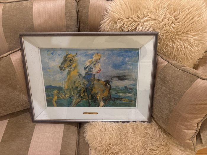Signed Jack B Yeats The Singing Horseman