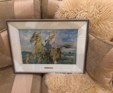 Signed Jack B Yeats The Singing Horseman