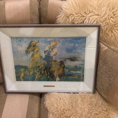 Signed Jack B Yeats The Singing Horseman