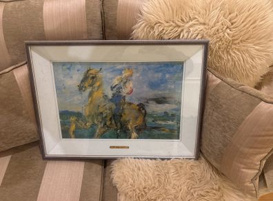 Signed Jack B Yeats The Singing Horseman