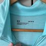 Under Armour light turquoise zippy men's Large Image 2