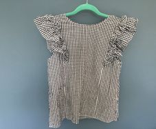 Barbour gingham top