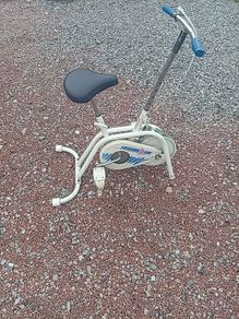 Small vintage exercise bike