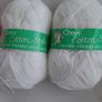 New wool 100g  cotton effect 4 ply wool knitting crochet crafts Image 8