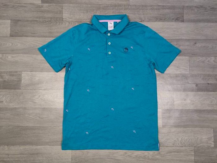 Puma X Arnold Palmer Golf Polo Shirt Mens Medium