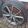 Audi RS4 Alloys V Spoke 19" with Full thread Matching tyres Image 6