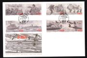 2004 Isle of Man 60th Anniversary of D-Day Commemorative Stamps First Day Cover (FDC)