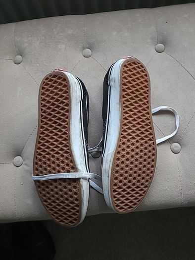 Vans size 8 Black & navy pair
