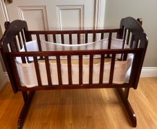 Wooden crib