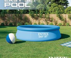 2 x Intex Swimming Pools | Family Pool + Easy Set Pool