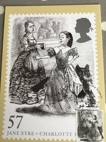 Postcard - Jane Eyre - Charlotte Bronte