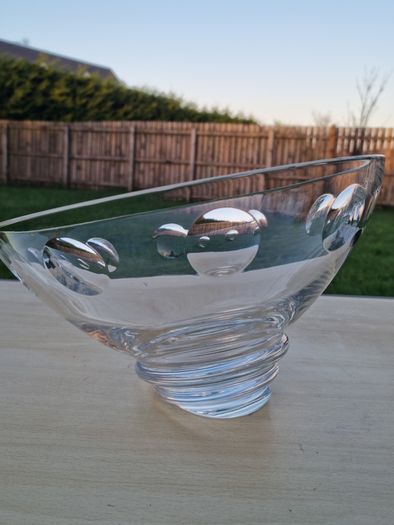 Bohemia glass big bowl