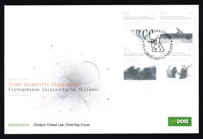 2018 Ireland Irish Scientific Discoveries Commemorative Stamps An Post First Day Cover (FDC)