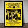 Guns n Roses Music Machine Los Angeles 1985 concert poster with ticket reproduction print Image 2
