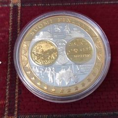 silver plated token