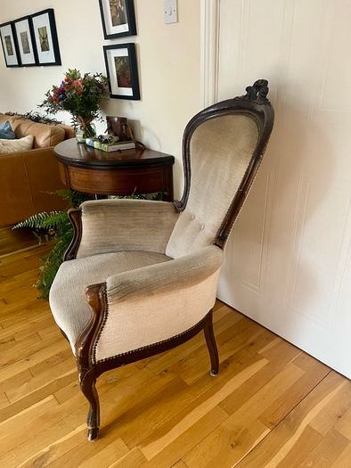 Antique Victorian Ladies Armchair