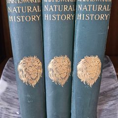 Harmsworth Natural History, 3 Volumes, Antique