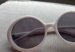 Retro glasses plastic