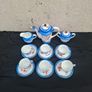 Litoohane blue china espresso set postage possible Image 4