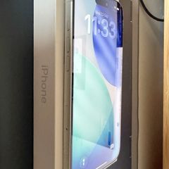 iPhone 16 plus 128 GB white with box + cases