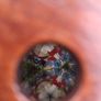 Mid Century Wooden Hexagnol Kaleidoscope Image 3