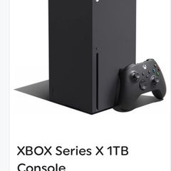 xbox series X 1Tb and controller 1