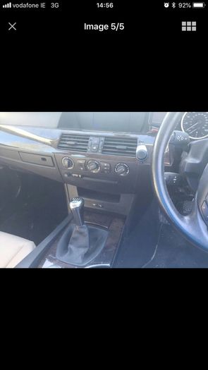 Bmw 520 petrol for braking