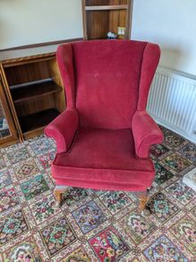 wingback chair