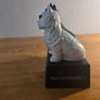 Black and white whiskey statue Image 4