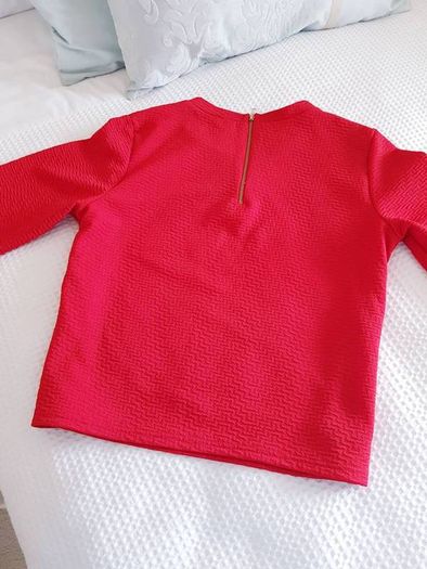 Red New Look Top - Size 14