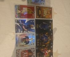 match Attax cards 9 in total