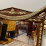 FLASH SALE ! Was 495 now 400 ! Louis XVI Style Parcel Gilt and Painted Overmantel Mirror Image 3