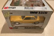 BMW 3.0 CSI scale 1/24 year 1977 Rare Burago
