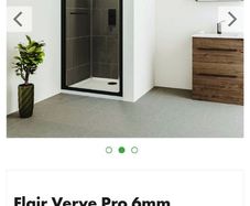 verve 900mm shower door