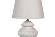 Helen Classic White Wash Table Lamp