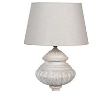 Helen Classic White Wash Table Lamp