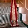 New 52cm high baroque style wood effect resin tree with exaggerated ribbon Image 2