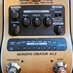 Zoom Acoustic Creator AC-2 Guitar pedal