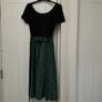 Green and black dress Size M Image 2