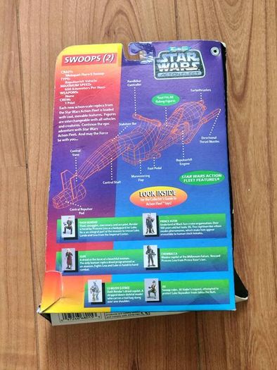 Star Wars Action Fleet Battle Packs 5 Shadows Of The Empire Dash Rendar Xizor Chewbacca Micromachines Micro Machines Galoob 1995