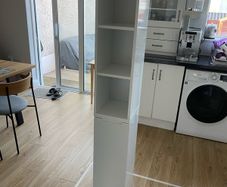 Bathroom Storage Shelf Unit