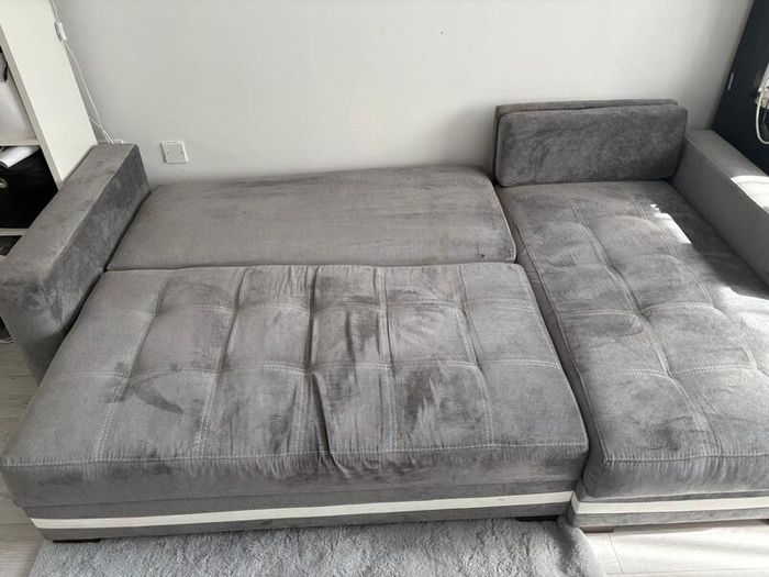Corner sofa with sleeping mode + delivery