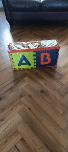 alphabet foam floor mat