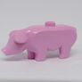 LEGO Farm Pig Unprinted Misprint Prototype Very Rare And Hard To Find From Knighton Castle Set 70357 Image 2